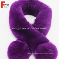 Senhoras Reais Rex Rabbit Fur Ball Scarf